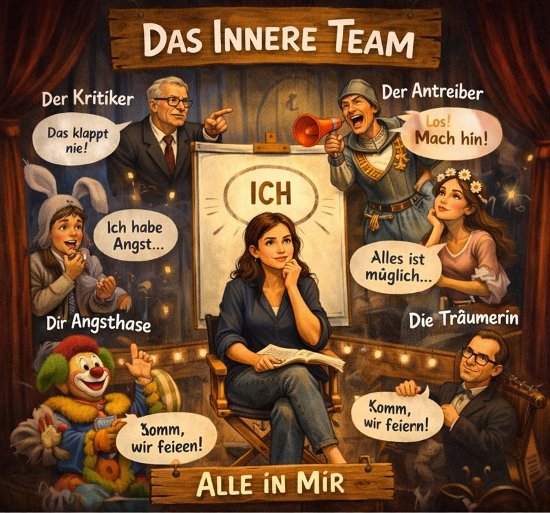 Du bist der Chef deines Inneren Teams